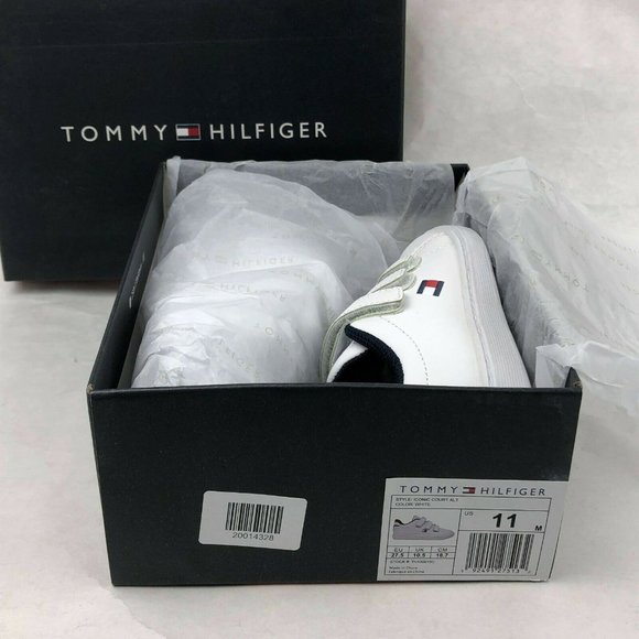 Tommy Hilfiger Little Kid's Iconic Court Alt Shoes - Picture 5 of 10